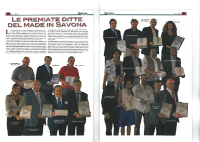 Savona Economic - Le premiate ditte del made in Savona